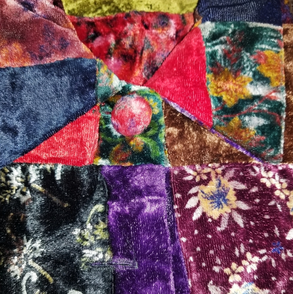 Rare Sharon Endick Patchwork Jacket - Picture 6 of 6
